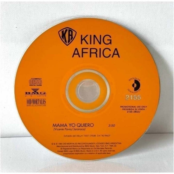 CD King Africa ‎– Mama Yo Quiero - Picture 2 of 2
